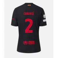 Barcelona Pau Cubarsi #2 Replica Away Shirt 2024-25 Short Sleeve